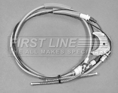 First Line FKB1345 Cable Pull, parking brake - 2