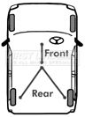 First Line FKB2915 Cable Pull, parking brake - 1