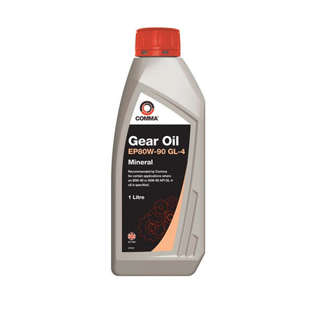 Comma Ep80W-90 Gl-4 Gear Oil - 1 Litre