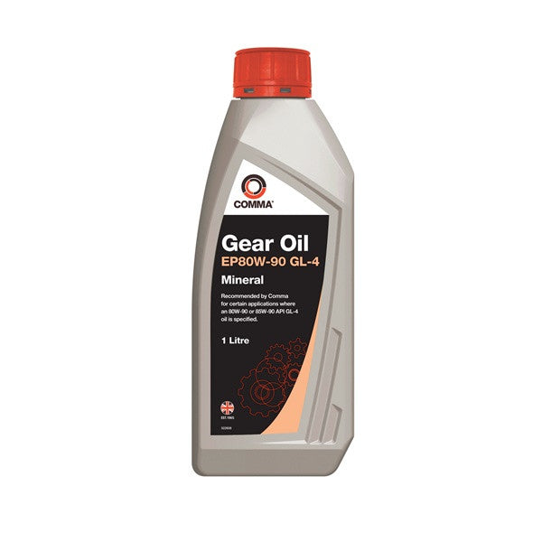 Comma Ep80W-90 Gl-4 Gear Oil - 1 Litre