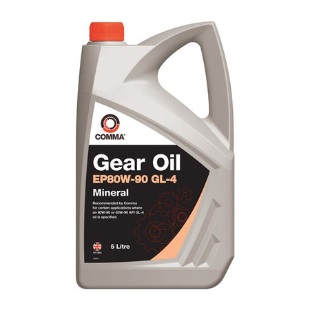 Comma Ep80W-90 Gl-4 Gear Oil - 5 Litre