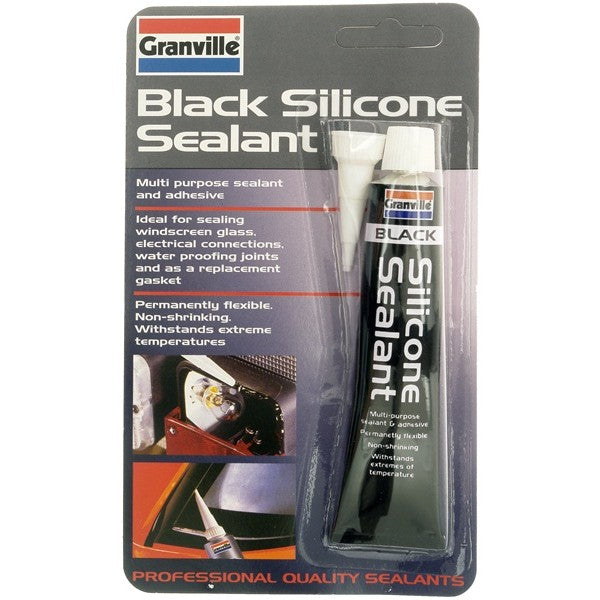 Granville Silicone Sealant Black - 40g