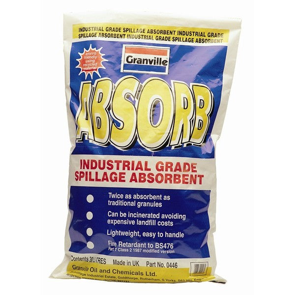 Industrial Grade Spill Granules - 30 Litres