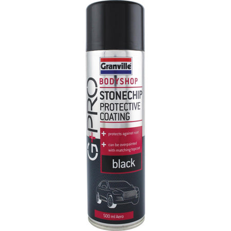 Granville Stone Chip Protective Coating - Black - 500ml