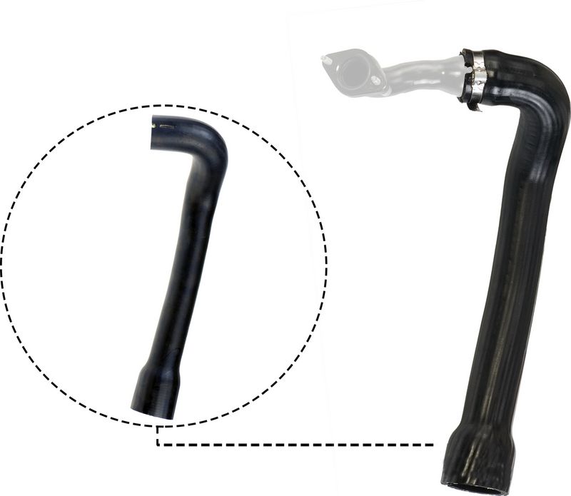 Gates 09-0071 Charge Air Hose - 1