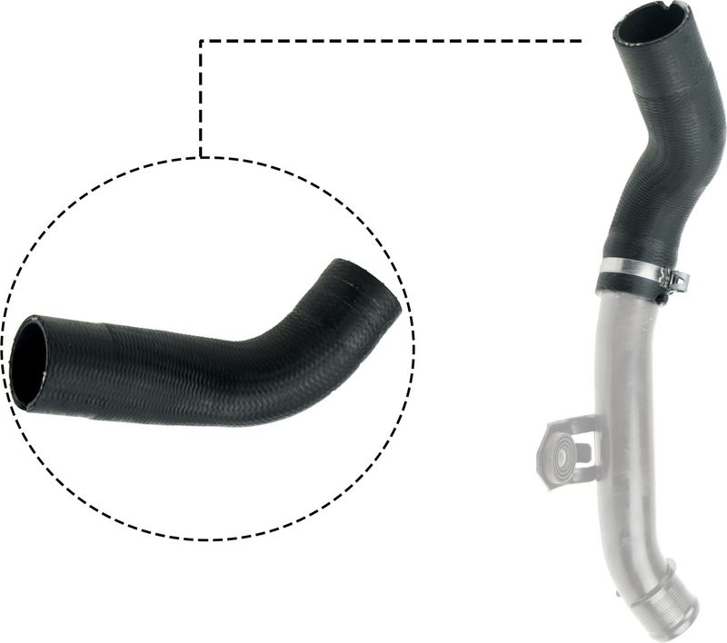 Gates 09-0076 Charge Air Hose - 1