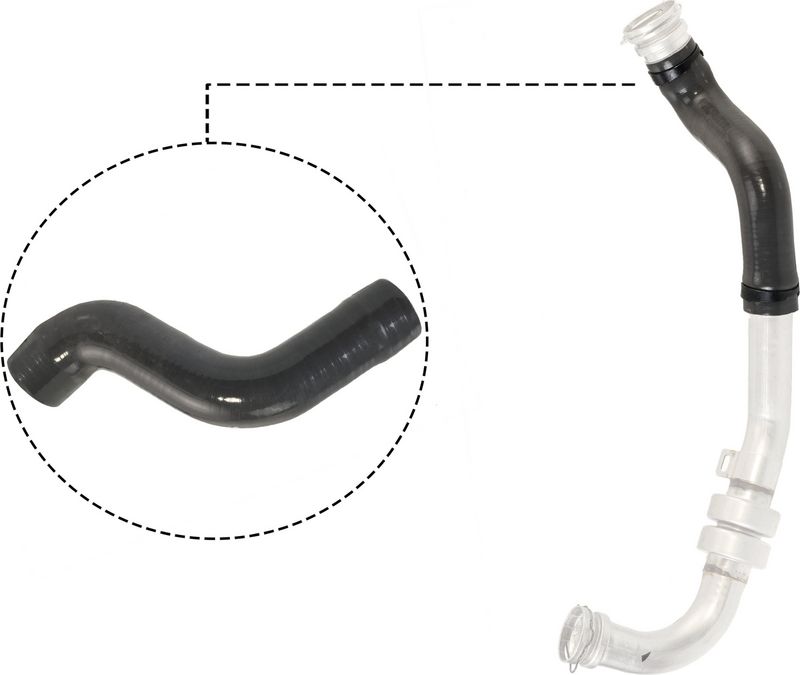 Gates 09-0086 Charge Air Hose - 1