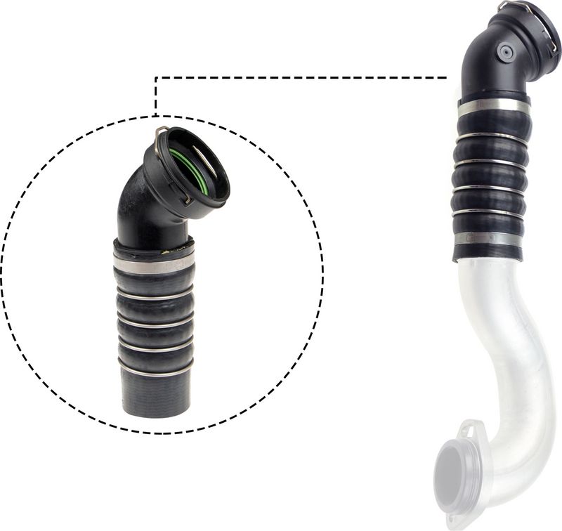 Gates 09-0197 Charge Air Hose - 1