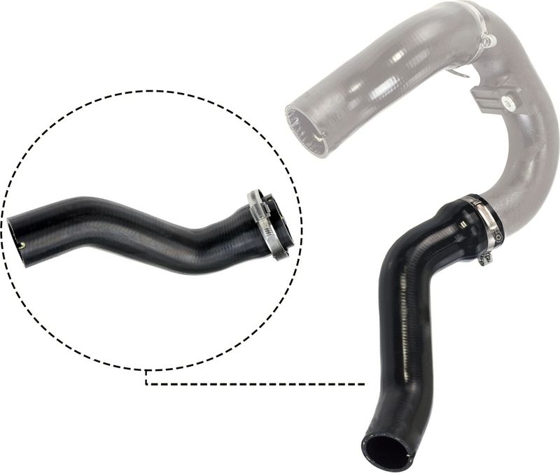 Gates 09-0473 Charge Air Hose - 1