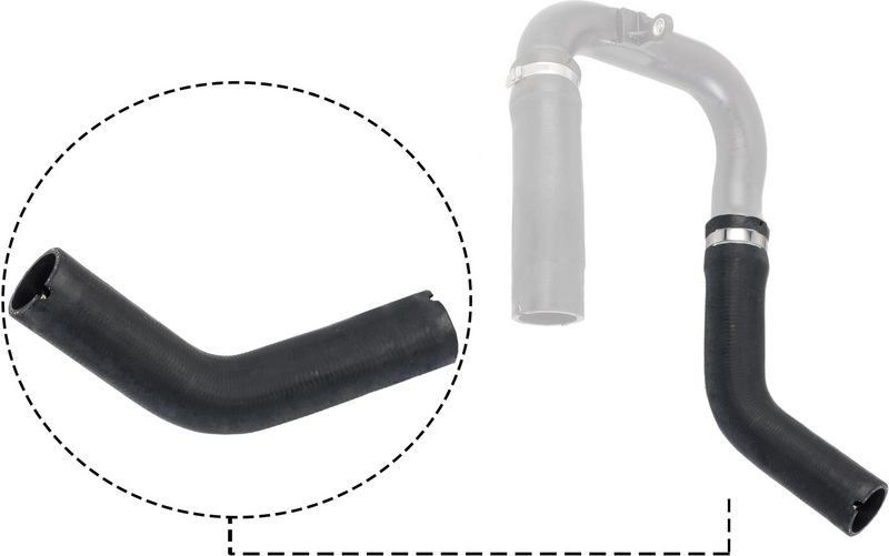 Gates 09-0476 Charge Air Hose - 1