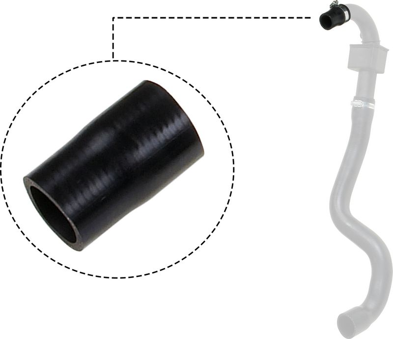 Gates 09-0520 Charge Air Hose - 1
