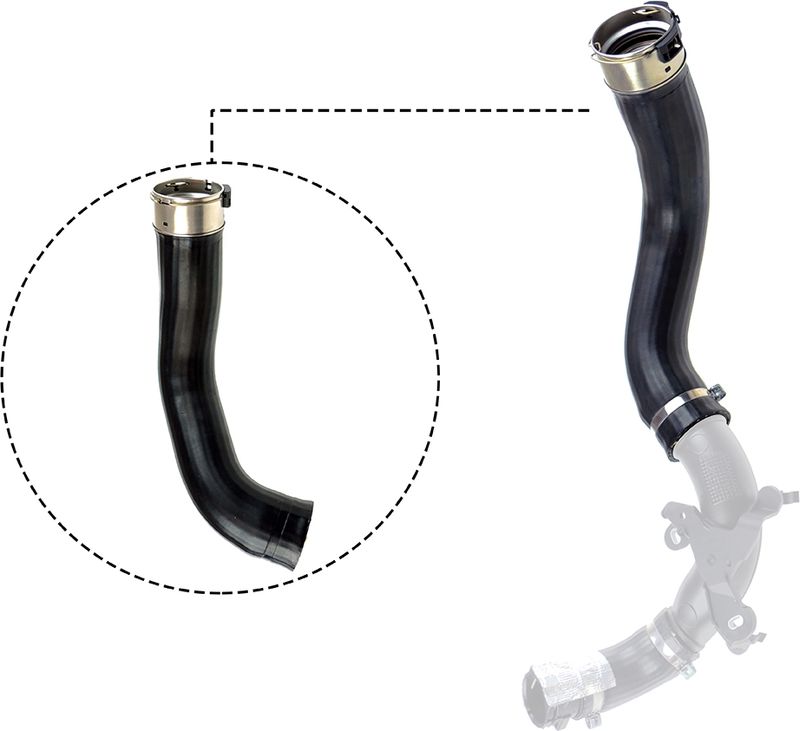 Gates 09-0539 Charge Air Hose - 1