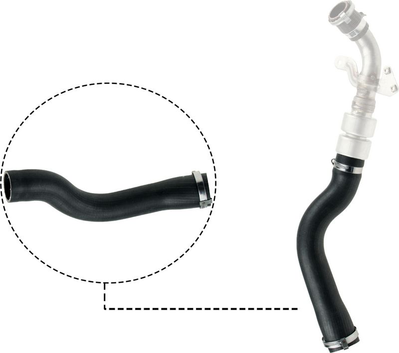 Gates 09-0571 Charge Air Hose - 1