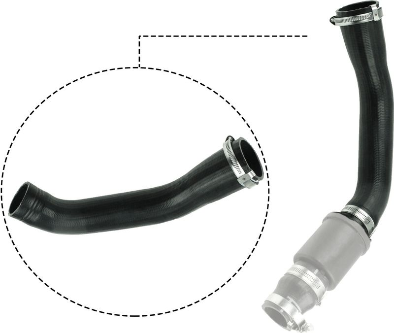 Gates 09-0631 Charge Air Hose - 1