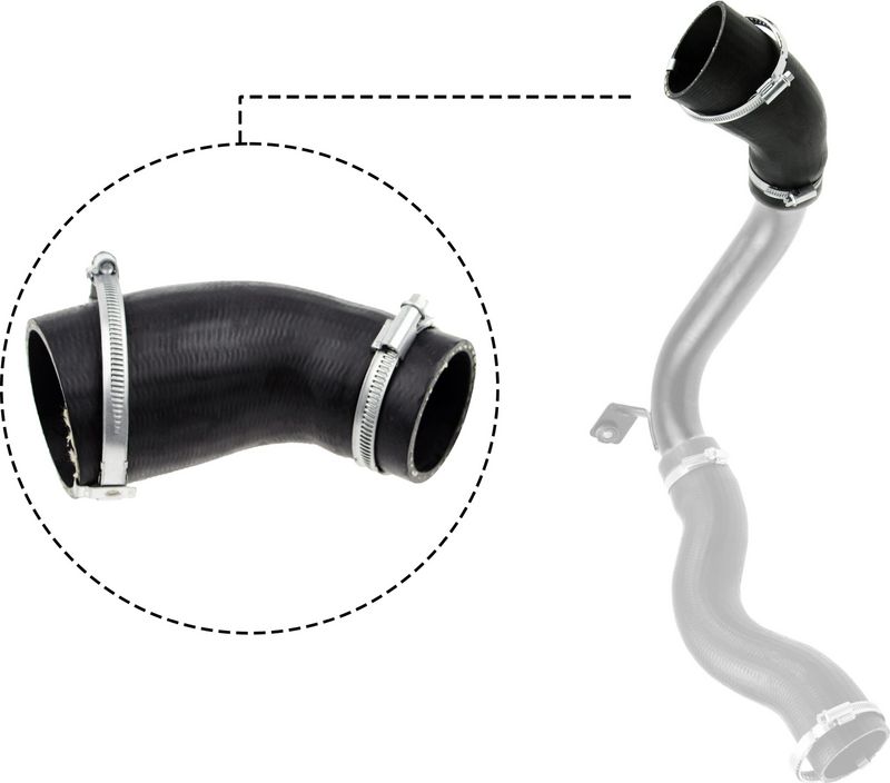 Gates 09-0640 Charge Air Hose - 1