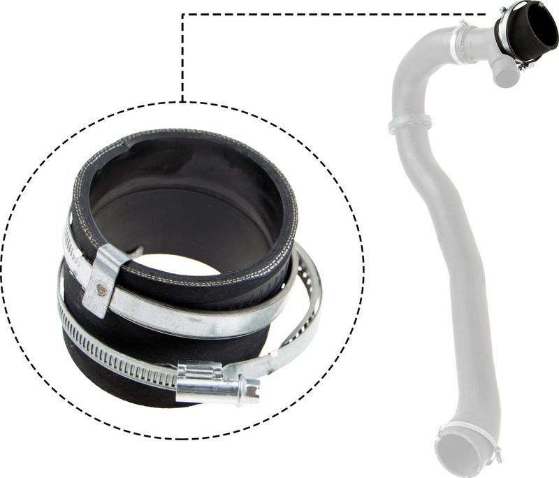 Gates 09-0648 Charge Air Hose - 1