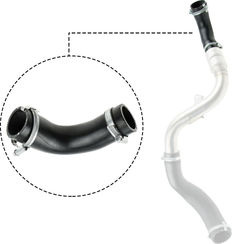 Gates 09-0661 Charge Air Hose - 1