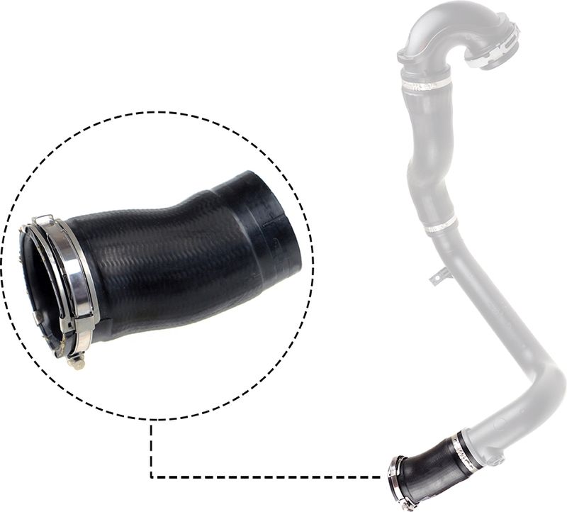 Gates 09-0698 Charge Air Hose - 1