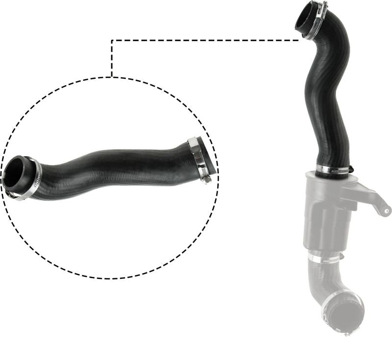 Gates 09-0718 Charge Air Hose - 1