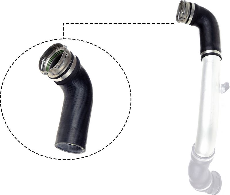 Gates 09-0736 Charge Air Hose - 1