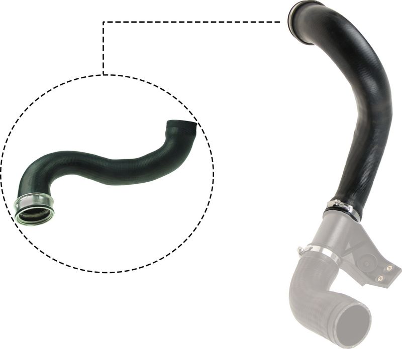 Gates 09-0829 Charge Air Hose - 1