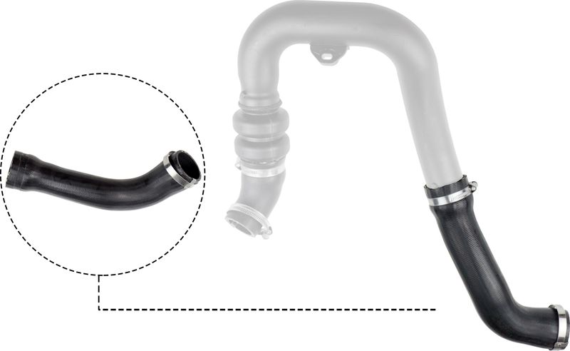 Gates 09-0934 Charge Air Hose - 1