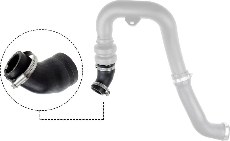 Gates 09-0935 Charge Air Hose - 1