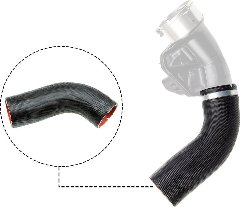 Gates 09-1241 Charge Air Hose - 1