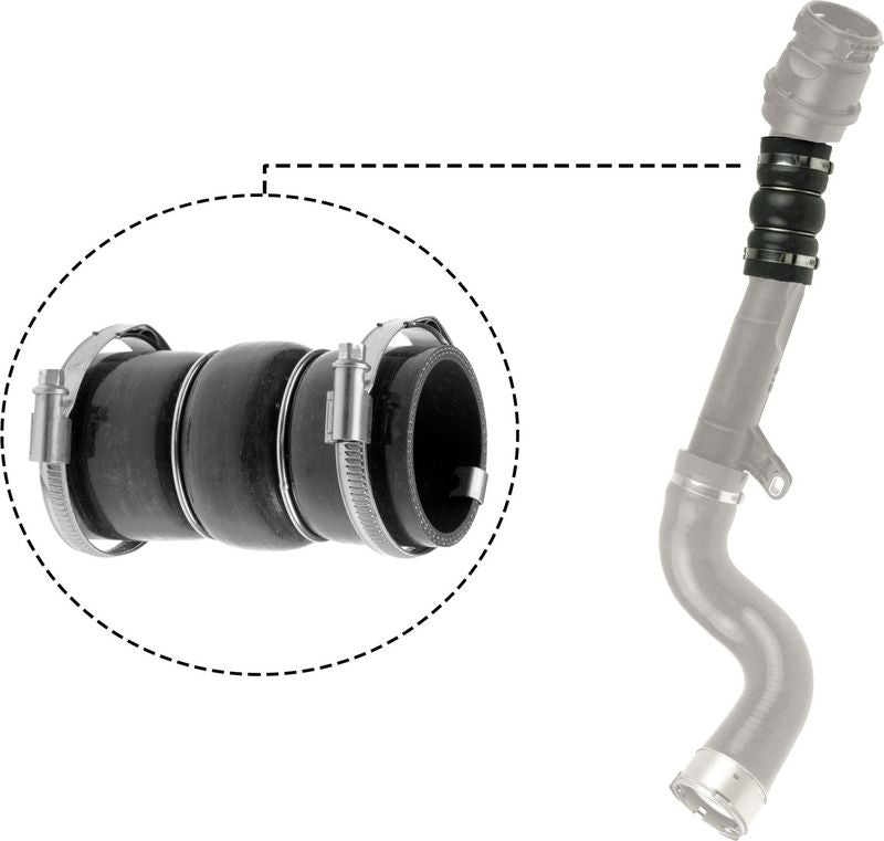 Gates 09-1299 Charge Air Hose - 1