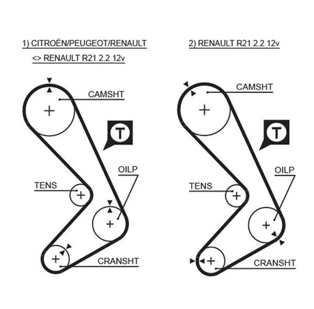 Gates 5059XS Timing Belt - 1