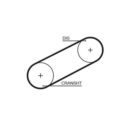 Gates 5101A Timing Belt - 1