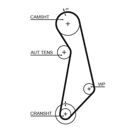 Gates 5489XS Timing Belt - 1