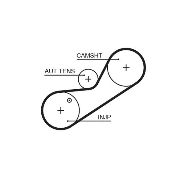 Gates 5546XS Timing Belt - 1