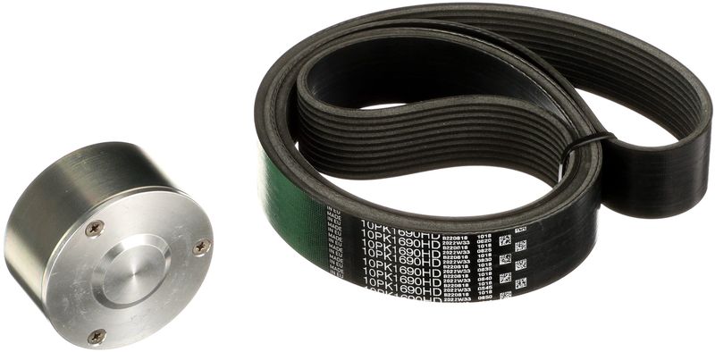 Gates K0110PK1690HD V-ribbed Belt Set - 1