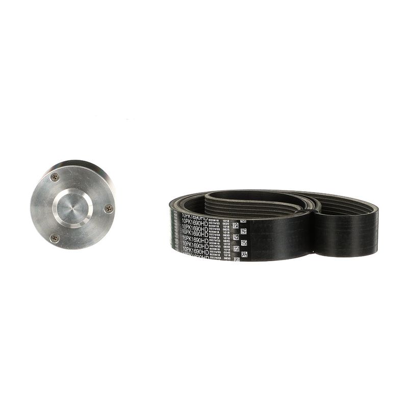 Gates K0110PK1690HD V-ribbed Belt Set - 2