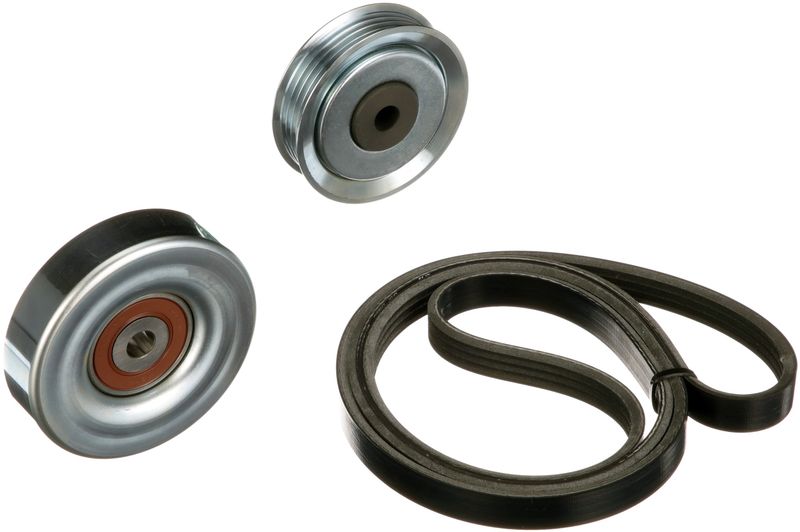 Gates K014PK1470 V-ribbed Belt Set - 1