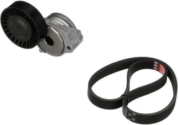 Gates K015PK1095 V-ribbed Belt Set - 1