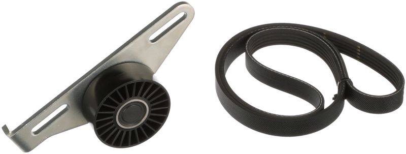 Gates K015PK1113 V-ribbed Belt Set - 1