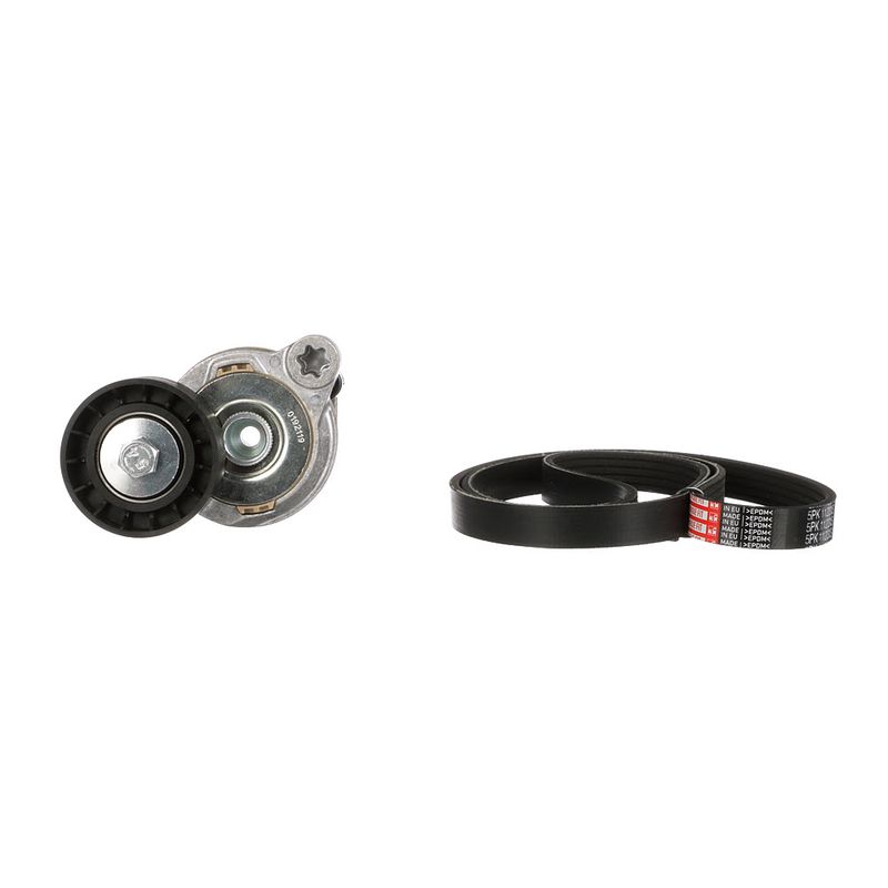Gates K015PK1123XS V-ribbed Belt Set - 2