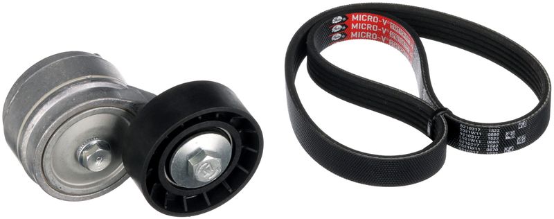 Gates K015PK1148 V-ribbed Belt Set - 1