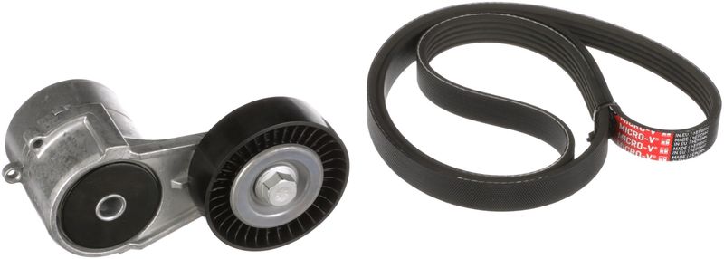 Gates K015PK1210 V-ribbed Belt Set - 1