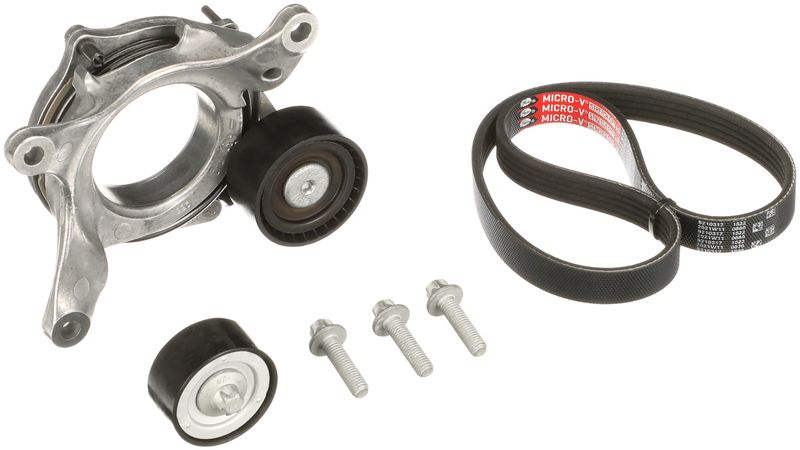 Gates K015PK1256EST V-ribbed Belt Set - 1