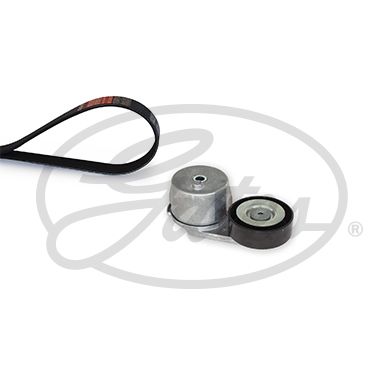 Gates K015PK1665XS V-ribbed Belt Set - 1