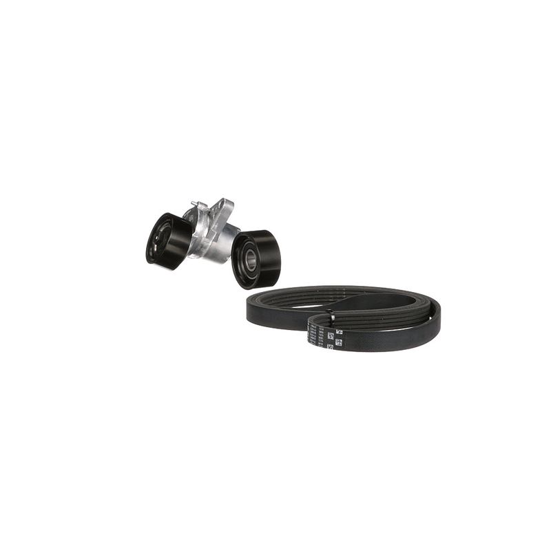 Gates K015PK1750 V-ribbed Belt Set - 6