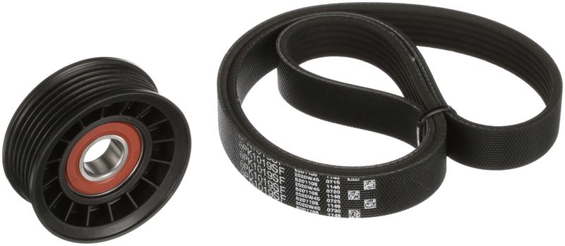 Gates K016PK1019SF V-ribbed Belt Set - 1