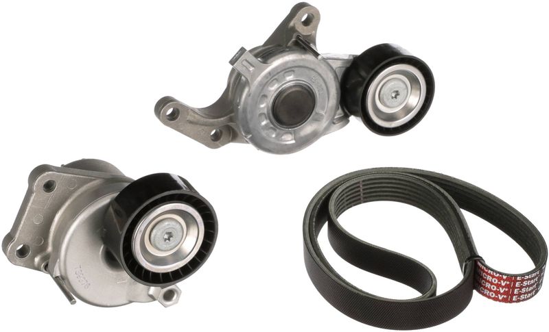 Gates K016PK1073EST V-ribbed Belt Set - 1