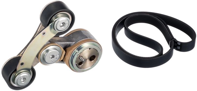 Gates K016PK1080EST V-ribbed Belt Set - 1