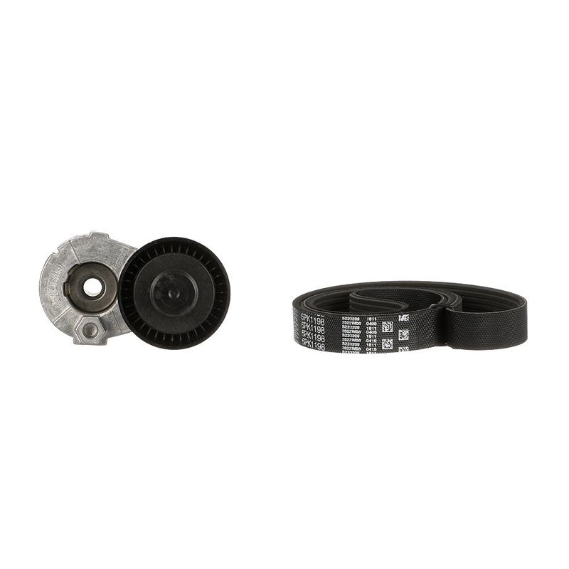 Gates K016PK1198 V-ribbed Belt Set - 2