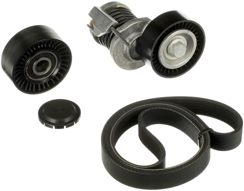 Gates K016PK1550XS V-ribbed Belt Set - 1