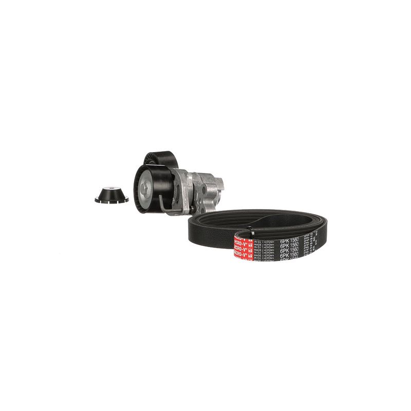Gates K016PK1560 V-ribbed Belt Set - 6